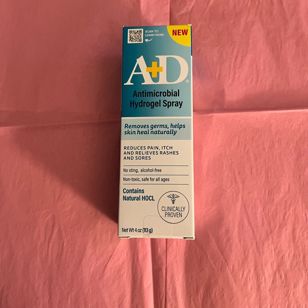 A+D Antimicrobial Hydrogel Spray